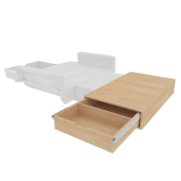 Double plancher latéral avec coulisses équipement pour utilitaire Kia PV5 2025 
