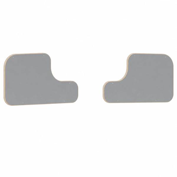 Portes arrière contreplaqué filmé gris équipement pour utilitaire Kia PV5 2025 