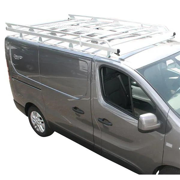 Galerie en aluminium soudé équipement pour utilitaire Renault Trafic III 2014 