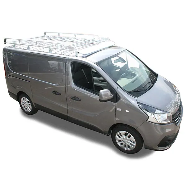 Galerie en acier galvanisé soudé & échelle coulissante équipement pour utilitaire Renault Trafic III 2014 