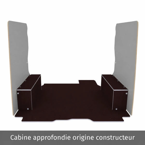 Habillage bois natural K6 CP antidérapant équipement pour utilitaire
