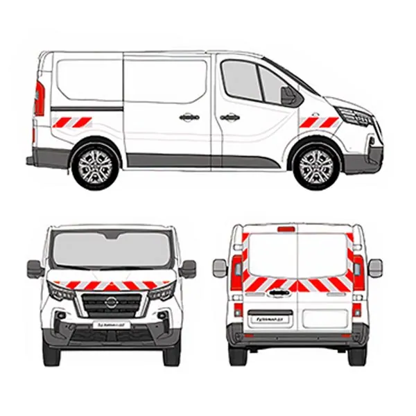 Kit de balisage classe B - 2021 équipement pour utilitaire Nissan Primastar 2021 