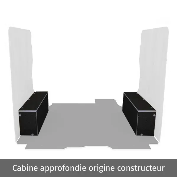 Passage de roues contreplaqué antidérapant équipement pour utilitaire Renault Trafic III 2014 