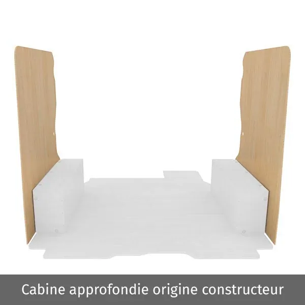 Latéraux contreplaqué brut équipement pour utilitaire Renault Trafic III 2014 