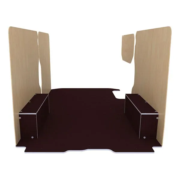 Habillage bois natural K4AD CP antidérapant équipement pour utilitaire Renault Trafic III 2014 