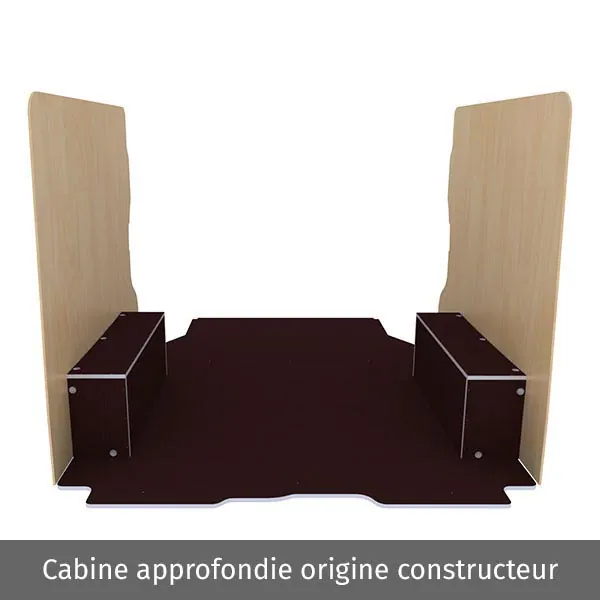 Habillage bois natural K4AD CP antidérapant équipement pour utilitaire Renault Trafic III 2014 