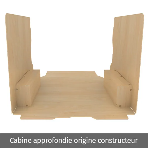 Habillage bois natural K4 CP brut équipement pour utilitaire Renault Trafic III 2014 