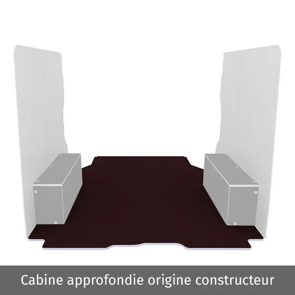 Plancher contreplaqué antidérapant équipement pour utilitaire Renault Trafic III 2014 