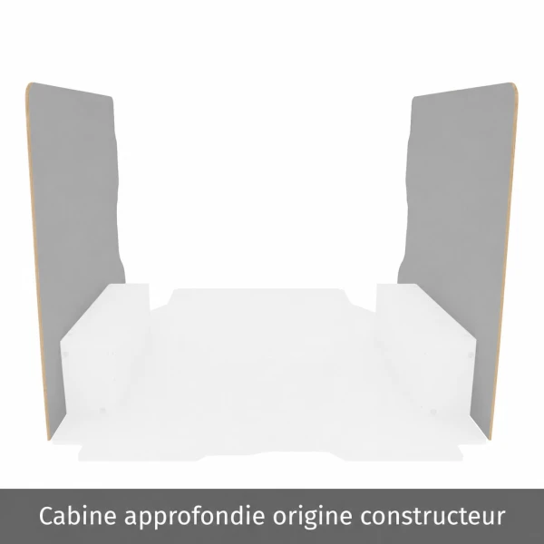 Latéraux contreplaqué filmé gris équipement pour utilitaire