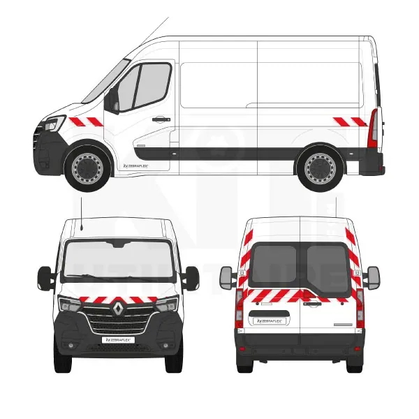 Kit de balisage classe B - 2019 équipement pour utilitaire Renault Master III 2010 