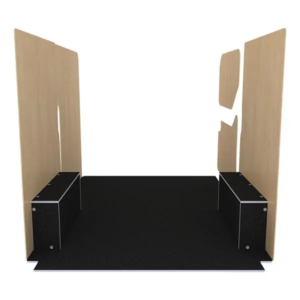 Habillage bois natural K4AD CP antidérapant équipement pour utilitaire Renault Master III 2010 