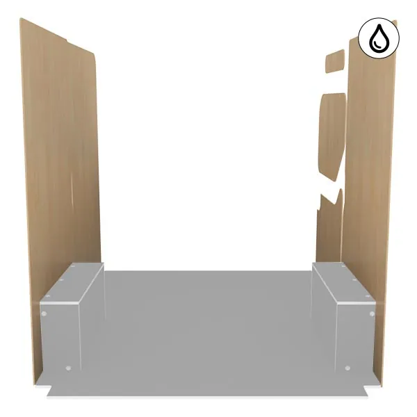 Latéraux contreplaqué vernis équipement pour utilitaire Renault Master III 2010 