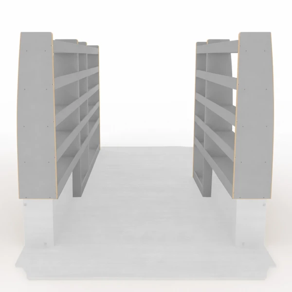Pack casiers bois K6 équipement pour utilitaire Renault Master IV 2024 