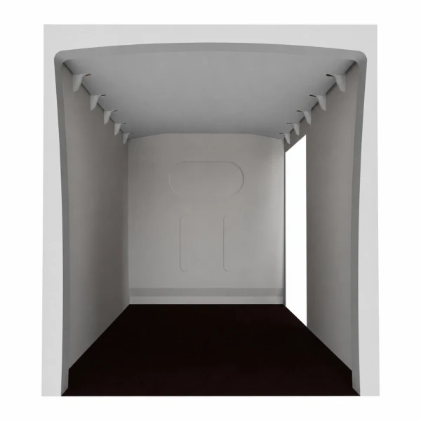 Plafond contreplaqué filmé gris équipement pour utilitaire Renault Master IV 2024 