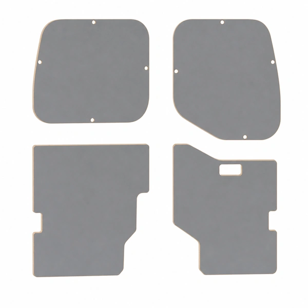 Portes arrière contreplaqué filmé gris équipement pour utilitaire Renault Master IV 2024 