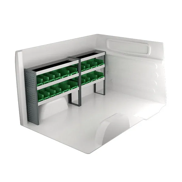 Aménagement métal côté gauche équipement pour utilitaire Citroen Jumpy II 2007 