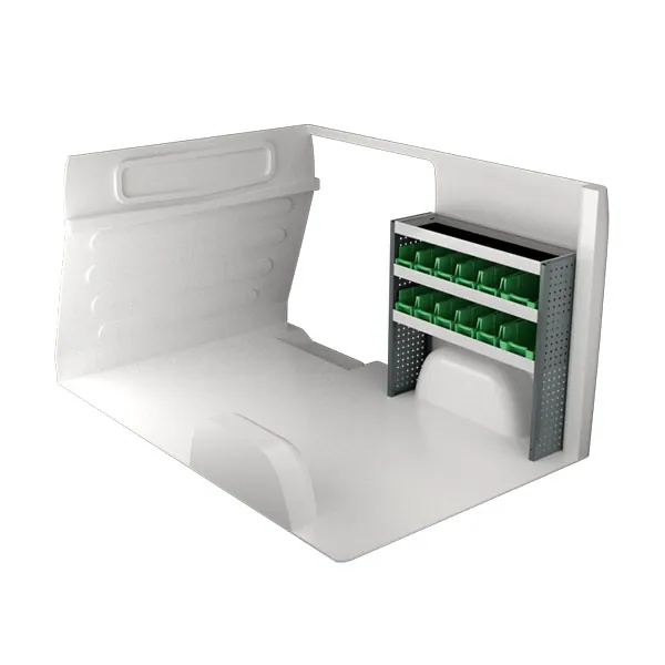 Aménagement métal côté droit équipement pour utilitaire Citroen Jumpy II 2007 