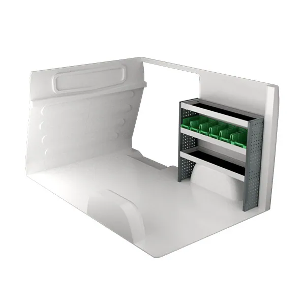Aménagement métal côté droit équipement pour utilitaire Citroen Jumpy II 2007 