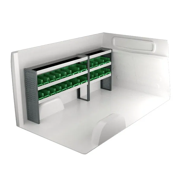 Aménagement métal côté gauche équipement pour utilitaire Citroen Jumpy II 2007 
