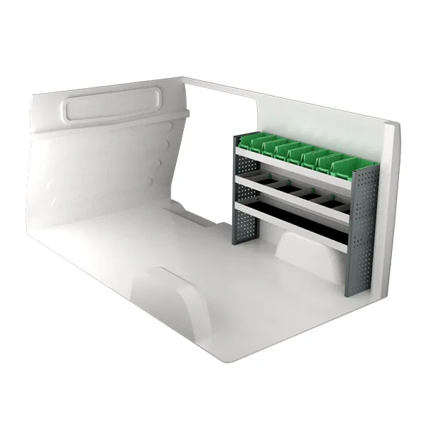 Aménagement métal côté droit équipement pour utilitaire Citroen Jumpy II 2007 