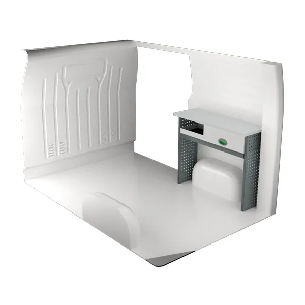 Aménagement métal côté droit équipement pour utilitaire Renault Master III 2010 