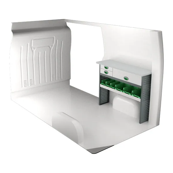 Aménagement métal côté droit équipement pour utilitaire Renault Master III 2010 