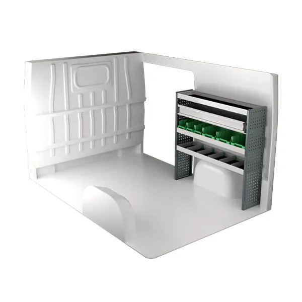Aménagement métal côté droit équipement pour utilitaire Peugeot Boxer II 2006 