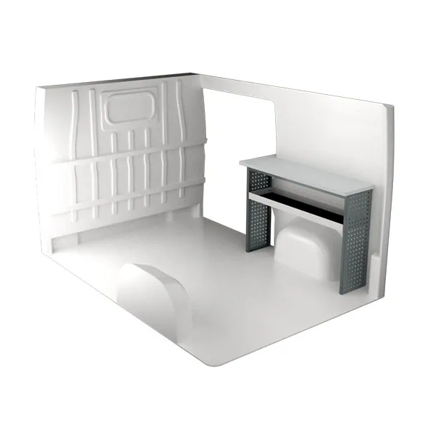 Aménagement métal côté droit équipement pour utilitaire Peugeot Boxer II 2006 