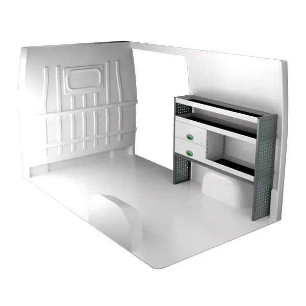Aménagement métal côté droit équipement pour utilitaire Peugeot Boxer II 2006 
