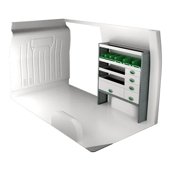 Aménagement métal côté droit équipement pour utilitaire Peugeot Boxer II 2006 