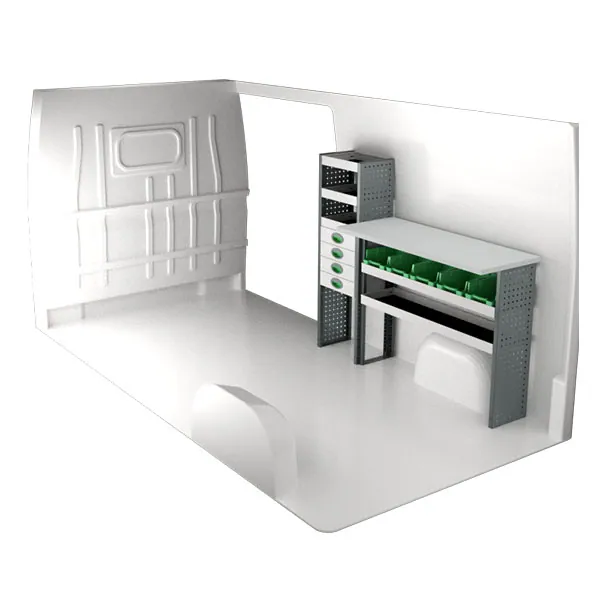 Aménagement métal côté droit équipement pour utilitaire Peugeot Boxer II 2006 