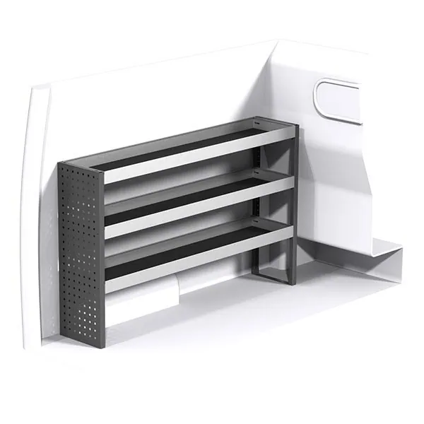 Aménagement métal côté gauche équipement pour utilitaire Nissan NV200 2009 