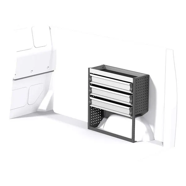 Aménagement métal côté droit équipement pour utilitaire Volkswagen Transporter 6 