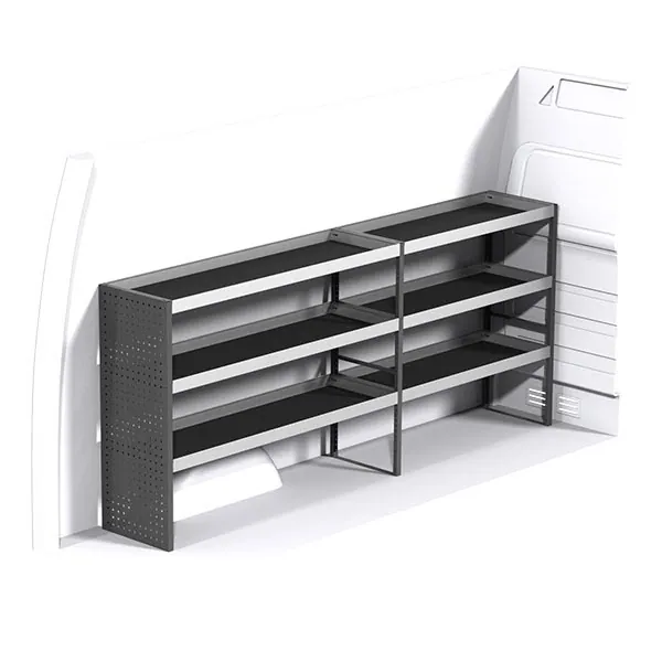 Aménagement métal côté gauche équipement pour utilitaire Mercedes Sprinter II 2006 