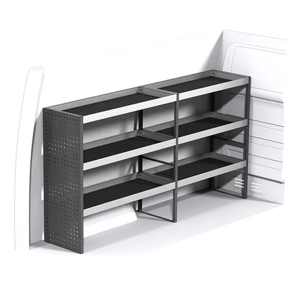 Aménagement métal côté gauche équipement pour utilitaire Mercedes Sprinter II 2006 