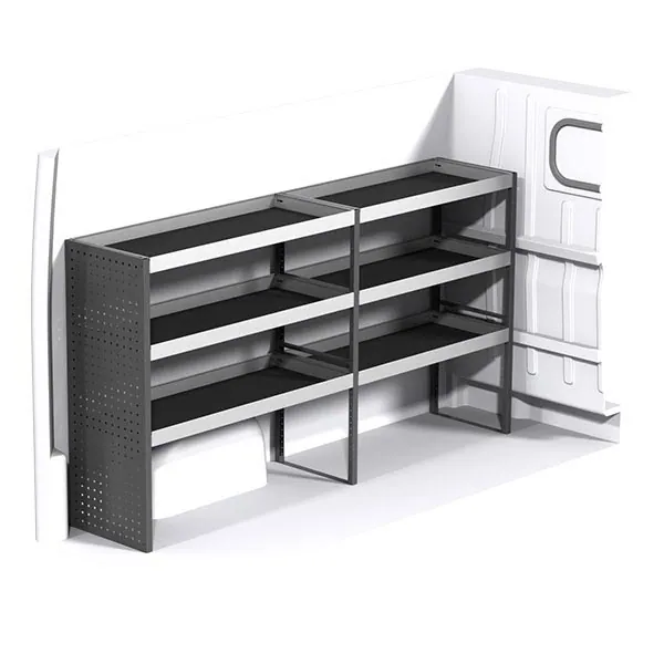 Aménagement métal côté gauche équipement pour utilitaire Peugeot Boxer II 2006 