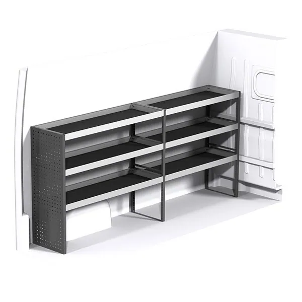 Aménagement métal côté gauche équipement pour utilitaire Peugeot Boxer II 2006 