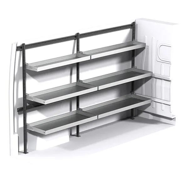 Aménagement métal côté gauche équipement pour utilitaire Peugeot Boxer II 2006 