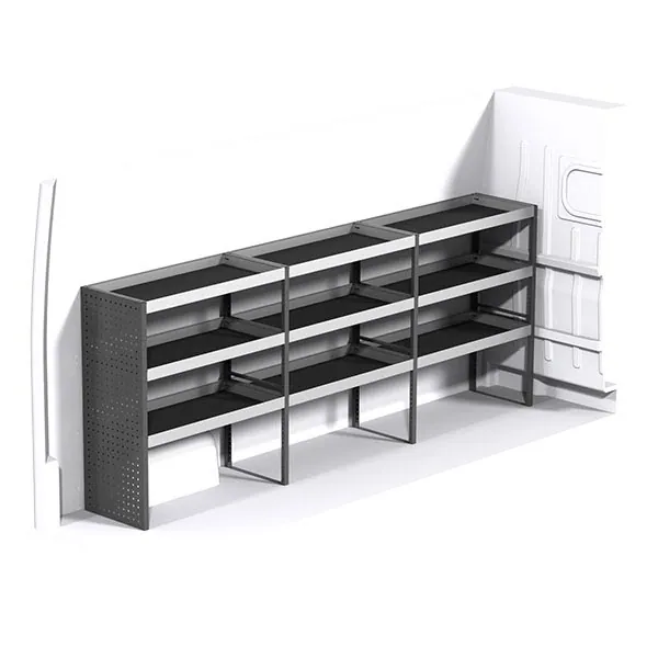 Aménagement métal côté gauche équipement pour utilitaire Peugeot Boxer II 2006 