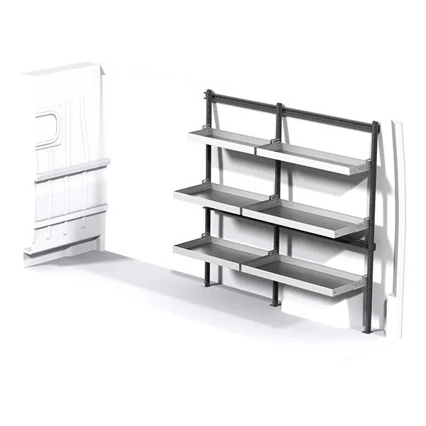 Aménagement métal côté droit équipement pour utilitaire Peugeot Boxer II 2006 