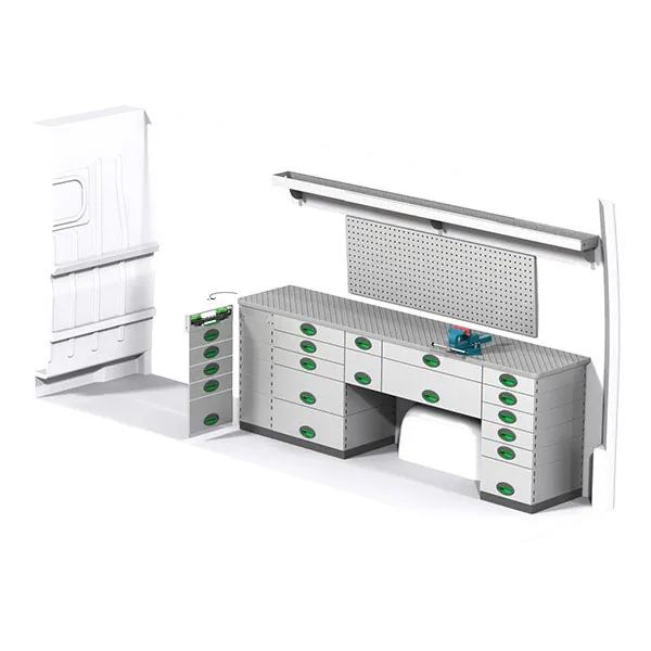 Aménagement métal côté droit équipement pour utilitaire Peugeot Boxer II 2006 