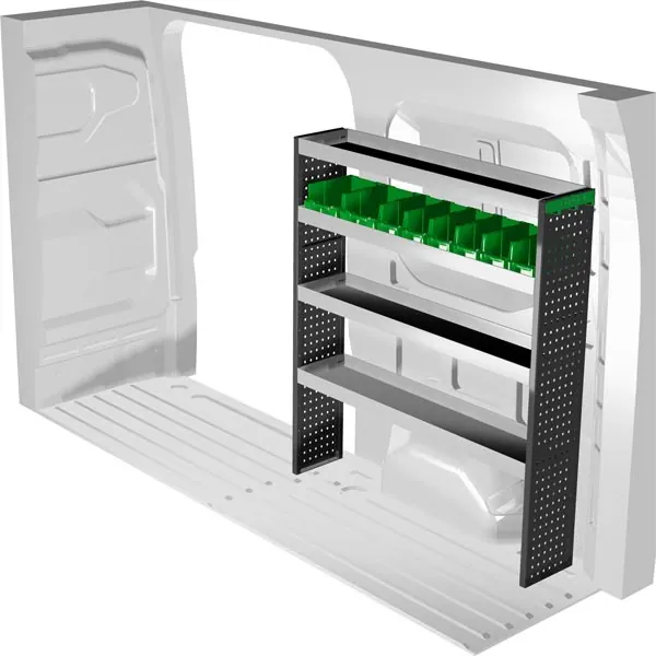 Aménagement métal côté droit équipement pour utilitaire Renault Master IV 2024 