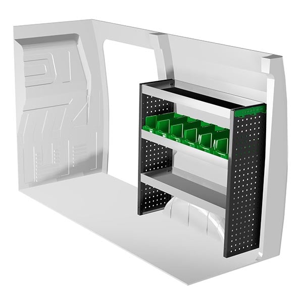 Aménagement métal côté droit équipement pour utilitaire Maxus EdelIVer3 2024 