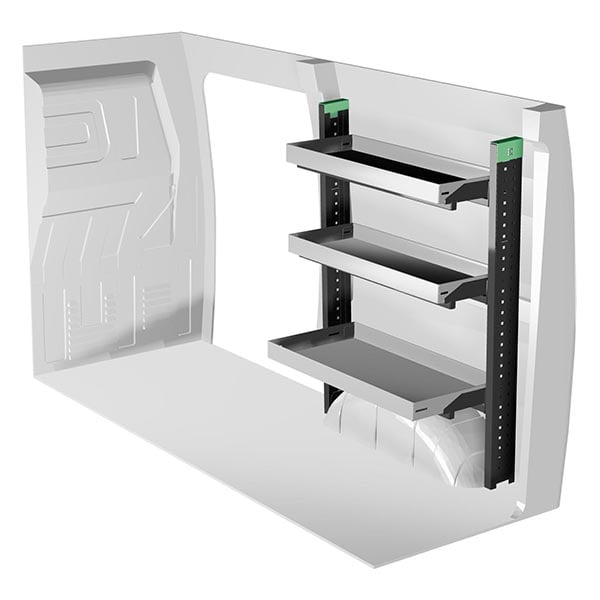 Aménagement métal côté droit équipement pour utilitaire Maxus EdelIVer3 2024 