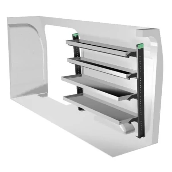 Aménagement métal côté droit équipement pour utilitaire Maxus DelIVer9 2023 