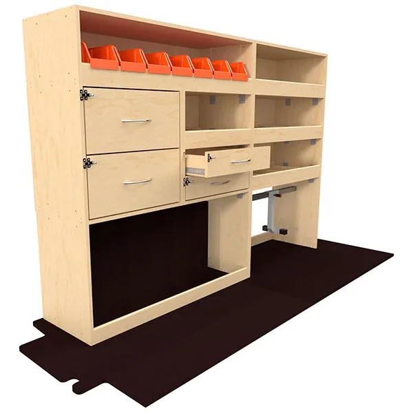 Kit Optipro côté gauche équipement pour utilitaire Citroen Jumpy II 2007 
