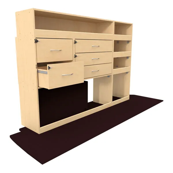 Kit Optipro côté gauche équipement pour utilitaire Volkswagen Transporter 6 