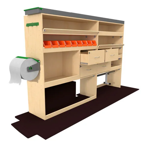 Kit complet Optipro pour agent de maintenance équipement pour utilitaire Ford Transit V 2013 