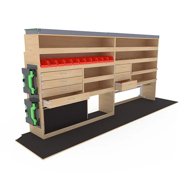 Kit complet Optipro pour menuisier équipement pour utilitaire Renault Master IV 2024 