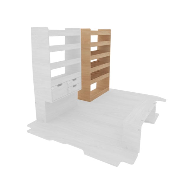 Casier Avant Gauche avec Séparateurs équipement pour utilitaire Nissan Primastar 2021 